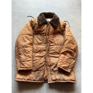 Vintage 60s Field & Stream Gordon & Ferguson Puffer Down Coat Talon Zip Men’s XL